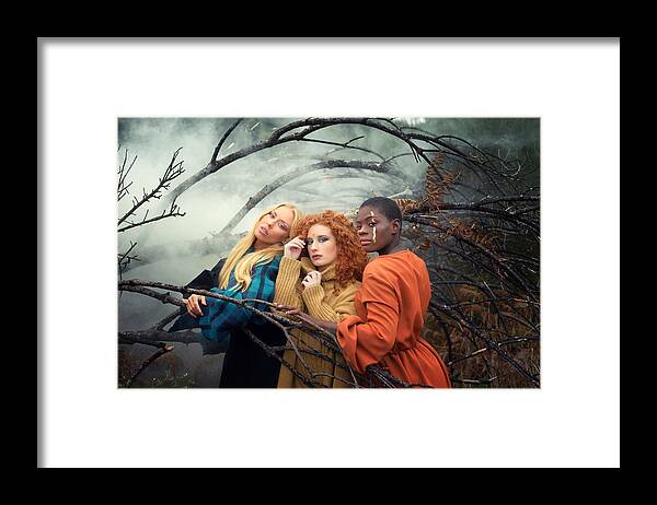 Mood Framed Print featuring the photograph The Salem Witches by Paulo Dias