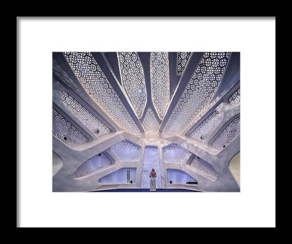 Architecture Framed Print featuring the photograph The Sanctuary by Fahad Abdualhameid