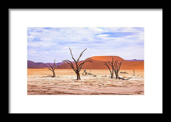 Landscape Framed Print featuring the photograph The Sands of Time by Hamish Mitchell