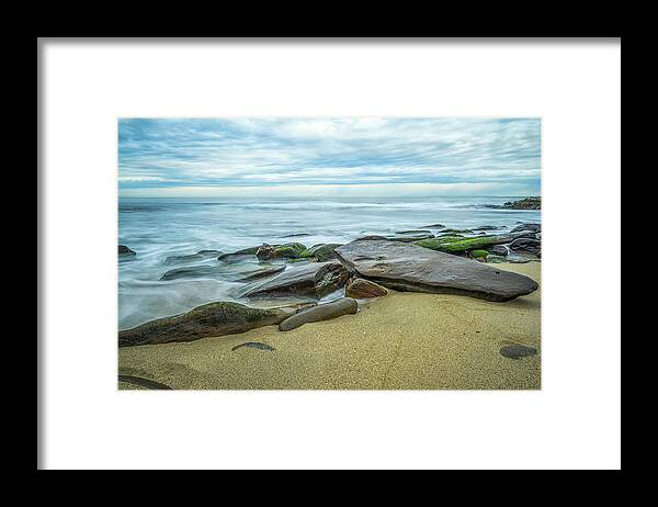 The Shape Of Rock Framed Print featuring the photograph The Shape Of Rock by Joseph S Giacalone