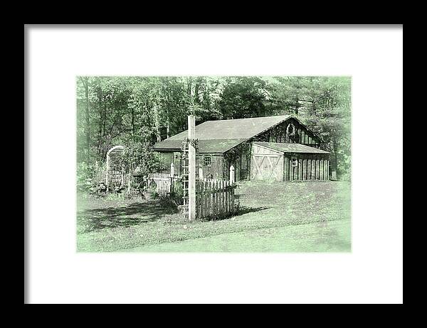 Shed Framed Print featuring the photograph The Shed Life by Angie Tirado