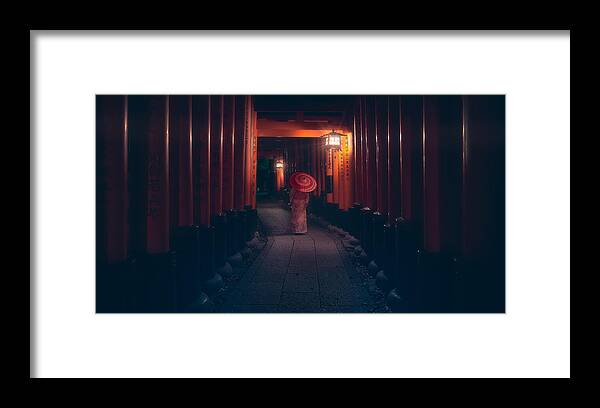 Asia Framed Print featuring the photograph The Shrine by Javier De La Torre