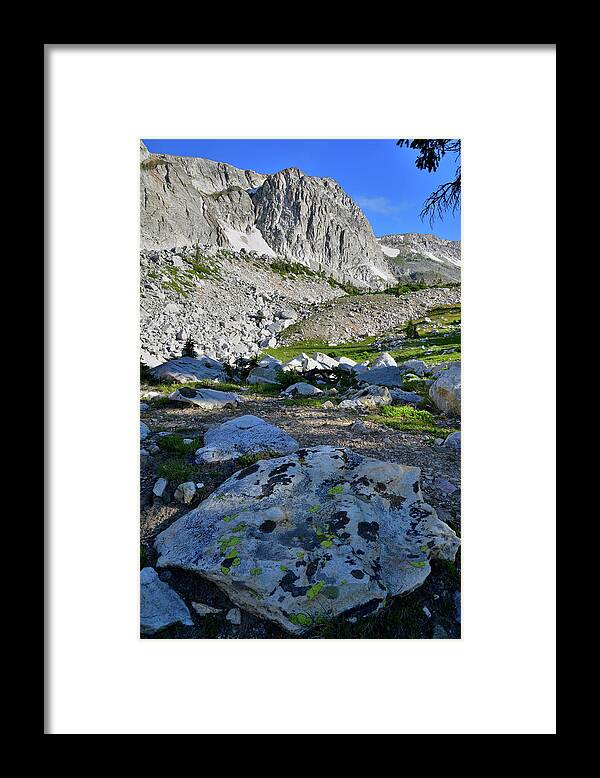 Snowy Range Mountains Framed Print featuring the photograph The Snowy Range of Wyoming by Ray Mathis