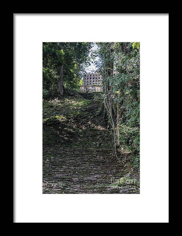 Chiapas Framed Print featuring the photograph The Steps I Did Not Climb by Kathy McClure