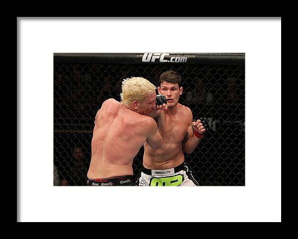 Martial Arts Framed Print featuring the photograph The Ultimate Fighter 14 Finale by Josh Hedges/zuffa Llc