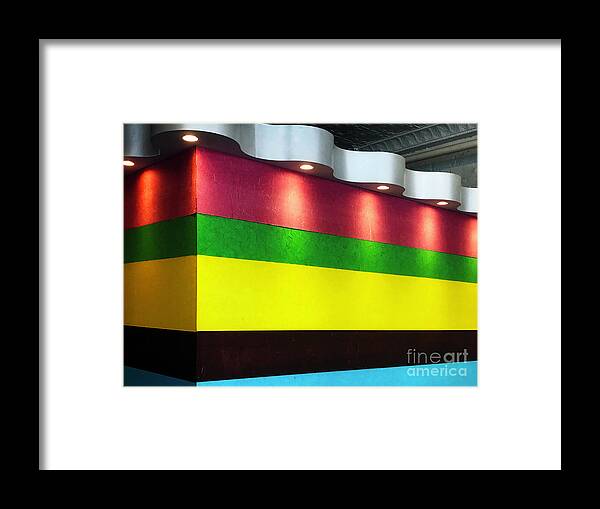 Abstract Framed Print featuring the photograph The Waiting Room by Rick Locke - Out of the Corner of My Eye