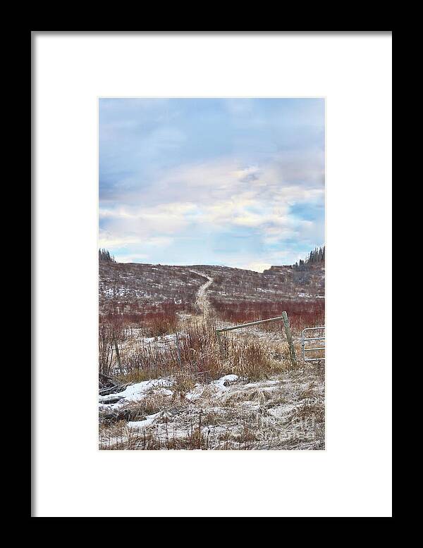 Post Framed Print featuring the photograph The Wall by Vivian Martin