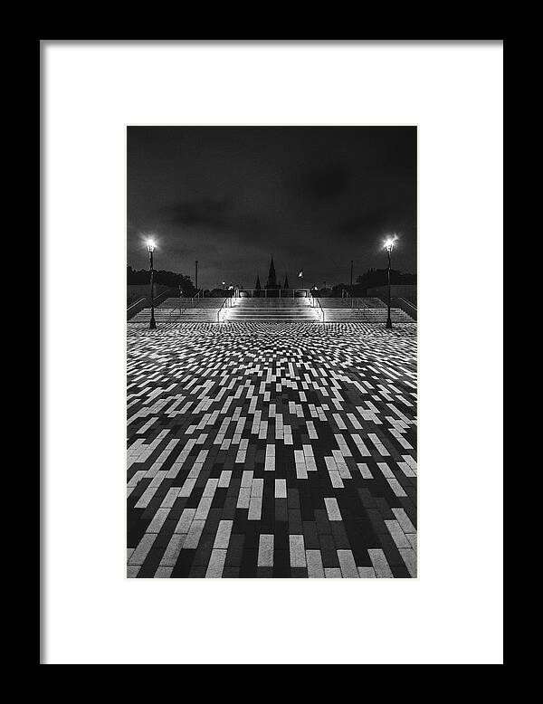 Face Framed Print featuring the photograph The Watcher by Peter Hull