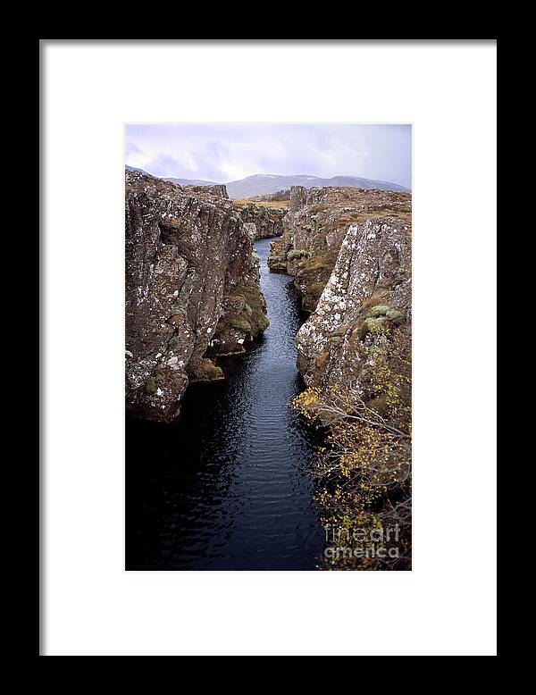 Continental Drift Framed Print featuring the photograph Thingvellir Rift Valley by Cordelia Molloy/science Photo Library