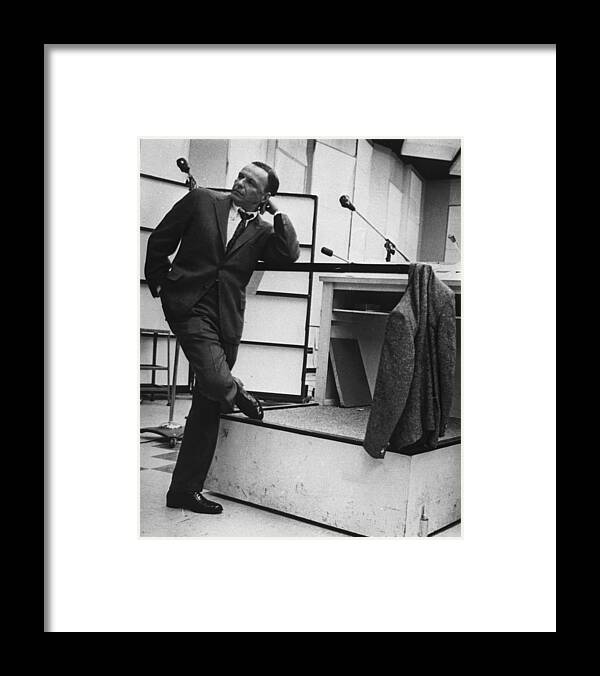 Event Framed Print featuring the photograph Thinking Frank by Keystone Features