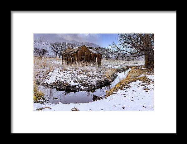 Old House Framed Print featuring the photograph This Old House by Don Hoekwater Photography