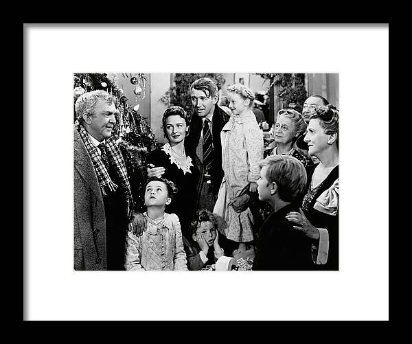 Jimmy Stewart and Thomas Mitchell in “It's a Wonderful Life” (1946