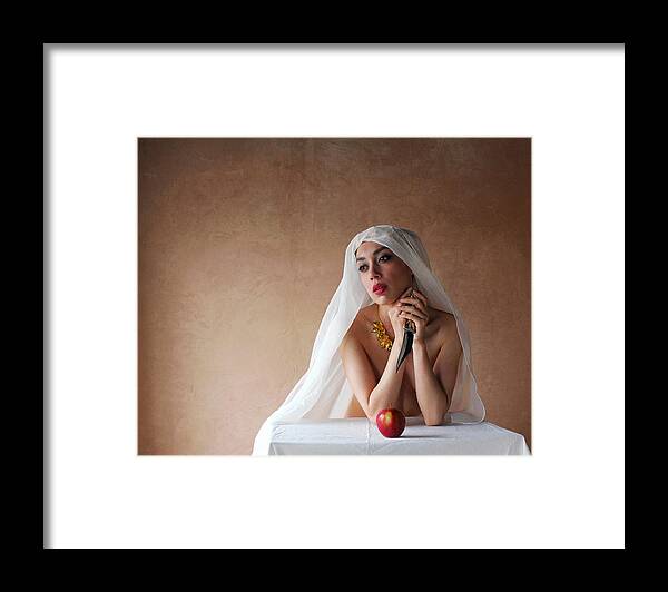 Emotion Framed Print featuring the photograph Thoughts by Jake Istvan