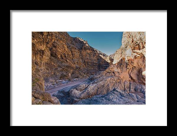 Titus Canyon Road Framed Print featuring the photograph Titus Canyon Road by Jurgen Lorenzen