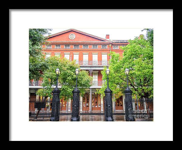 To The 1850 House Framed Print featuring the photograph To the 1850 House in New Orleans by John Rizzuto