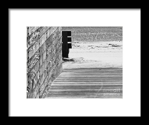 Seabrook Framed Print featuring the photograph To The Beach by Robert Knight