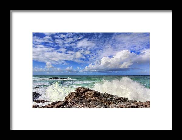 Toco Framed Print featuring the photograph Toco Blues by Nadia Sanowar