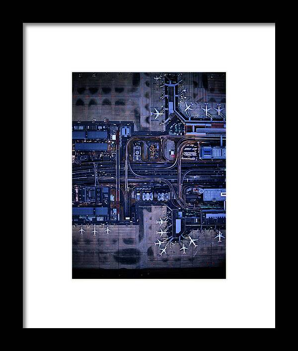 Outdoors Framed Print featuring the photograph Tokyo International Airporthaneda by Michael H