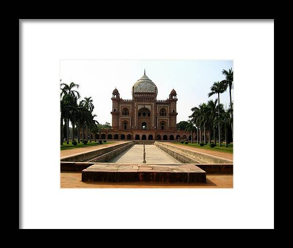 Tranquility Framed Print featuring the photograph Tomb Story by Nandagopal Rajan