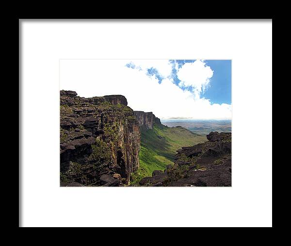Tranquility Framed Print featuring the photograph Top Of Mount Roraima by By Walter Staeblein