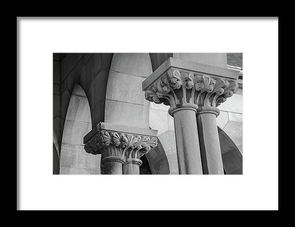 Architecture Framed Print featuring the photograph Tower of Strength by Mary Anne Delgado