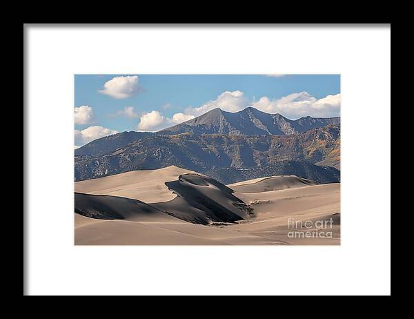 Dunes Framed Print featuring the photograph Transitions by Jim Garrison