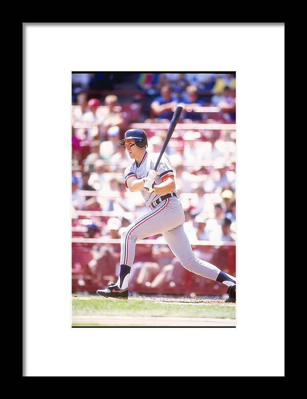 American League Baseball Framed Print featuring the photograph Travis Fryman by Otto Greule Jr