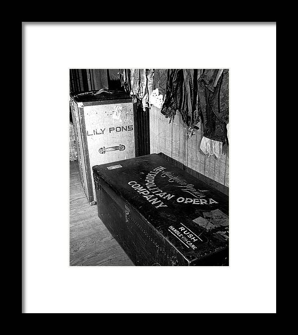 Vertical Framed Print featuring the photograph Trunk by Alfred Eisenstaedt