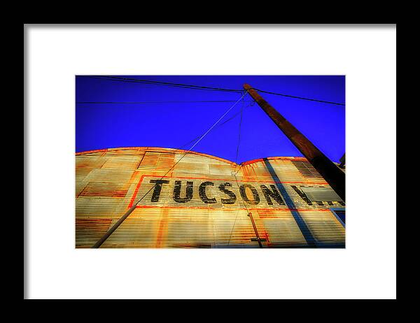 Tucson Framed Print featuring the photograph Tucson by Micah Offman