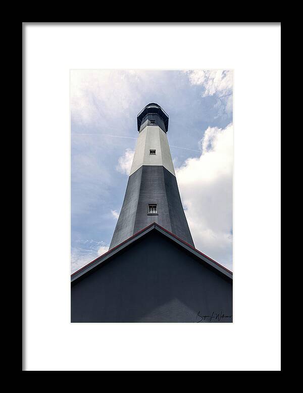 Lighthouse Framed Print featuring the photograph Tybee Island Lighthouse by Bryan Williams