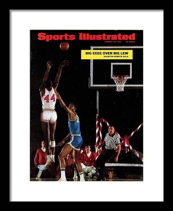 Magazine Cover Framed Print featuring the photograph Ucla Lew Alcindor... Sports Illustrated Cover by Sports Illustrated