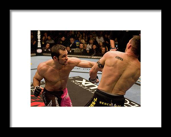 Martial Arts Framed Print featuring the photograph Ufc 56 Full Force by Josh Hedges/zuffa Llc