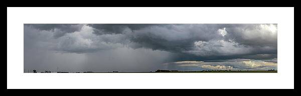 Nebraskasc Framed Print featuring the photograph Unexpected Storm Surpise 013 by NebraskaSC