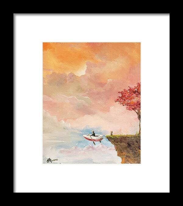 Sky Framed Print featuring the painting Unfettered by James Andrews