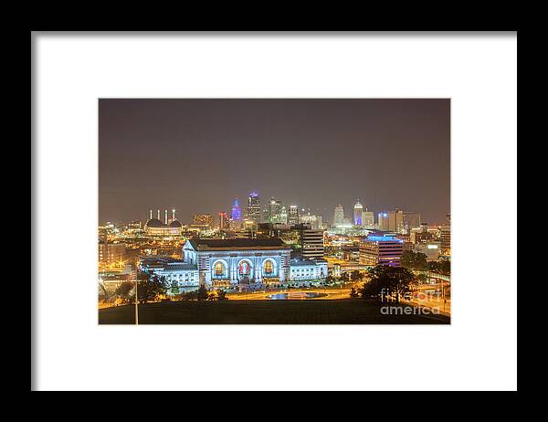 Union Station Framed Print featuring the photograph Union Station Kansas City 3 by Jim Schmidt MN