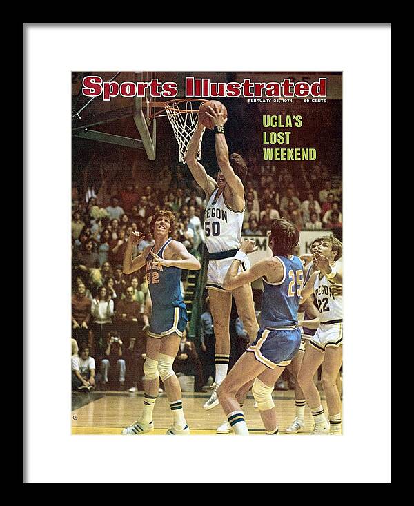 Magazine Cover Framed Print featuring the photograph University Of Oregon Gerald Willett Sports Illustrated Cover by Sports Illustrated