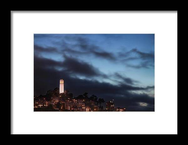 Coit Tower Framed Print featuring the photograph Until It's Over by Laurie Search
