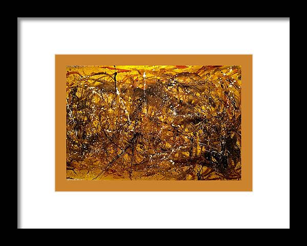  Framed Print featuring the painting Untitled by Mary Russell