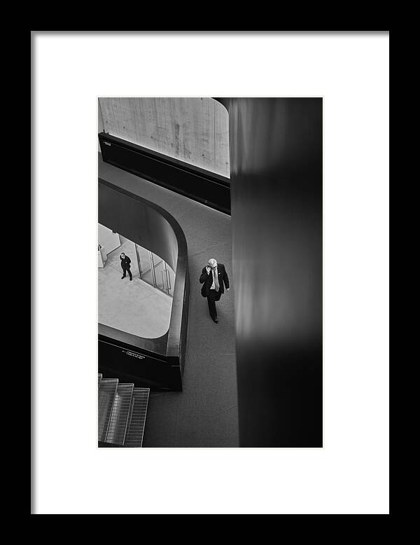 Walking Framed Print featuring the photograph Untitled#11 by Enrico Zabeo