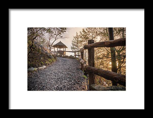 Mohonk Mountain House Framed Print featuring the photograph Up and Up by Kristopher Schoenleber