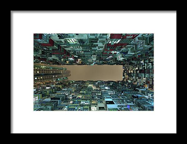 China Framed Print featuring the photograph Urban Density by Greg Metro