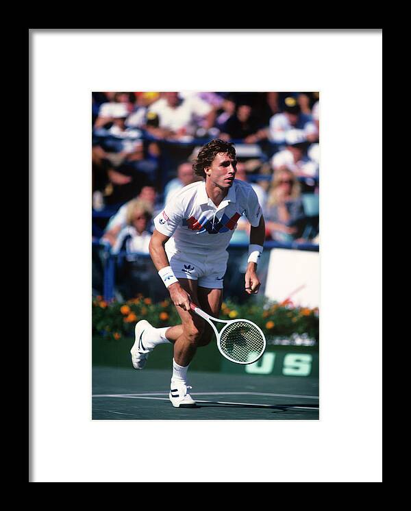 1980-1989 Framed Print featuring the photograph Us Open Mens Championship by John Kelly