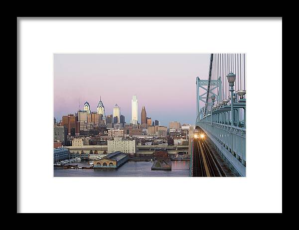 Downtown District Framed Print featuring the photograph Usa, Pennsylvania, Philadelphia, View by Fotog