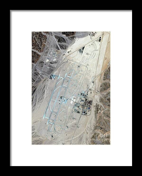 Military Framed Print featuring the photograph Uvda Air Base by Geoeye/science Photo Library