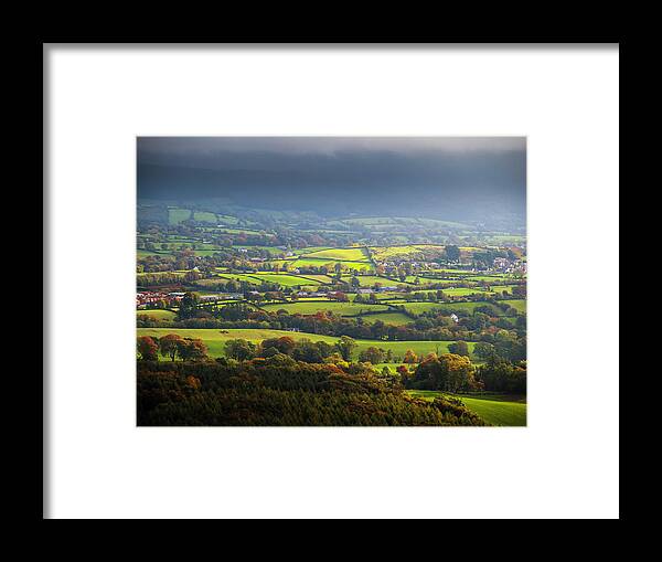 Tranquility Framed Print featuring the photograph Valley Of The Charging Bulls...ireland by Bradley L. Cox