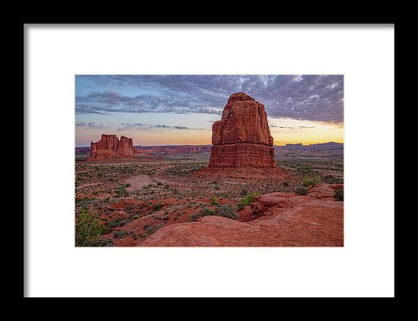 Utah Framed Print featuring the photograph Valley Views by Darren White