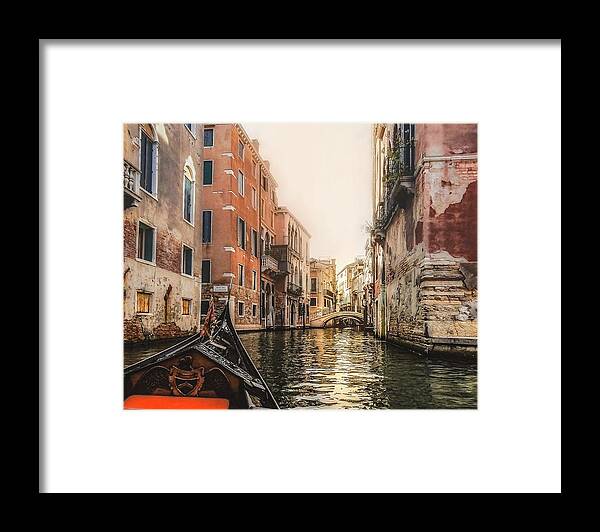 Canal Framed Print featuring the photograph Venice by Anamar Pictures