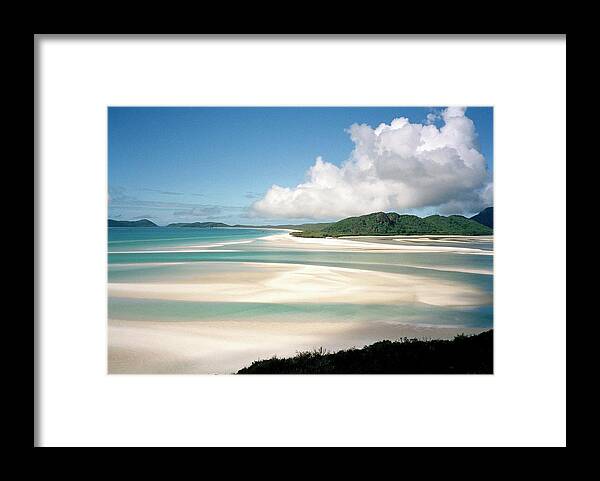 Scenics Framed Print featuring the photograph View From High Up Across Whitehaven by Patrick Strattner