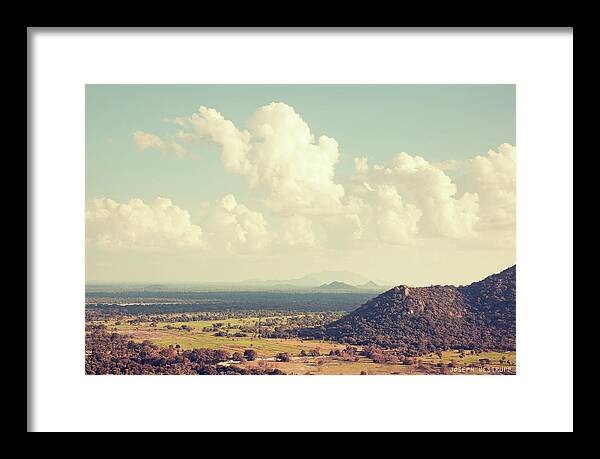 Sri Lanka Framed Print featuring the photograph View From Mihintale by Joseph Westrupp