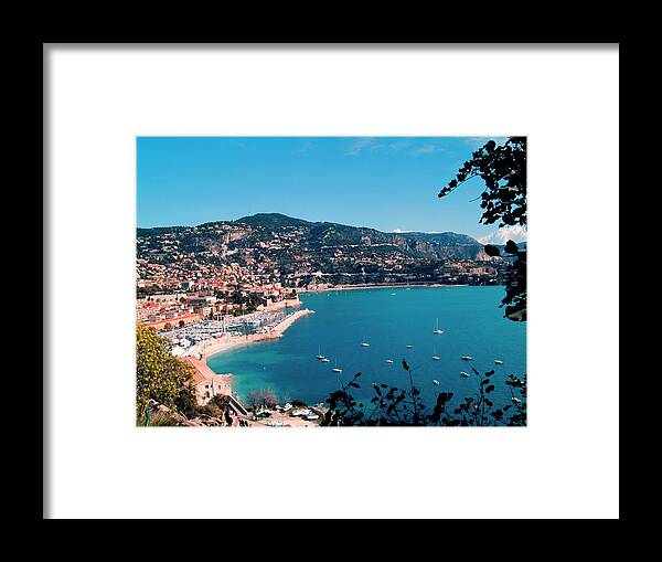 Villefranche-sur-mer Framed Print featuring the photograph Villefranche Sur Mer by Fcremona